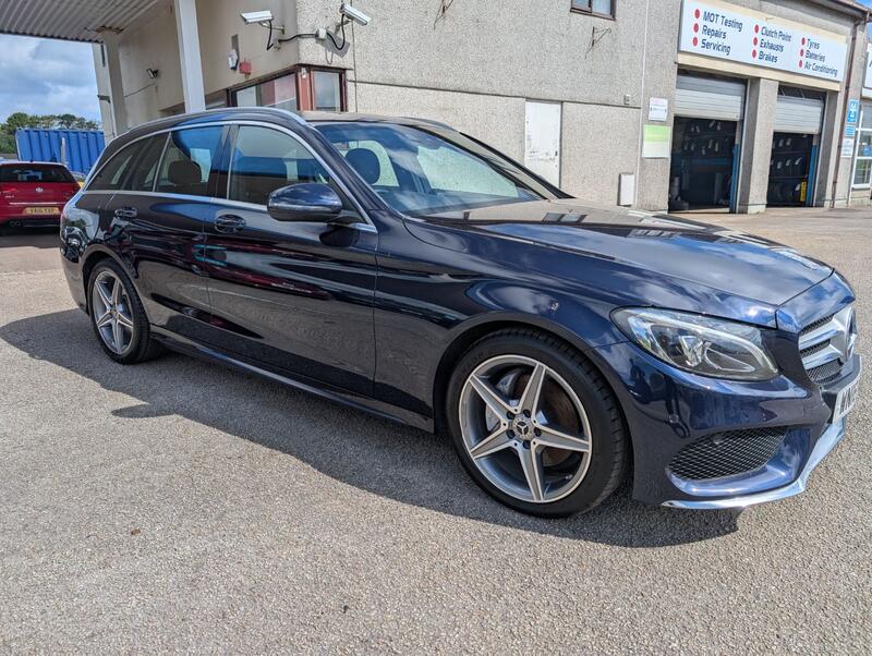 View MERCEDES-BENZ C CLASS 2.1 C220d AMG Line Estate *Automatic*