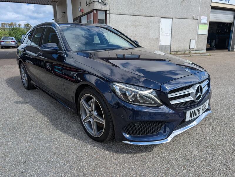 View MERCEDES-BENZ C CLASS 2.1 C220d AMG Line Estate *Automatic*